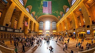 Walking Tour of Grand Central Terminal — New York City 【4K】🇺🇸 [upl. by Shalom598]