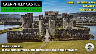 Caerphilly Castle  The Largest in Wales 2nd in Britain [upl. by Lleret107]