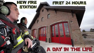 First 24 Hours in a New Fire Station  A Day in the Life [upl. by Assed189]