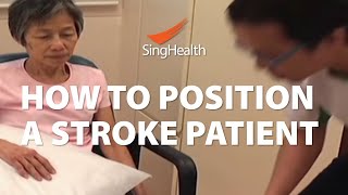 How To Position A Stroke Patient [upl. by Farro631]