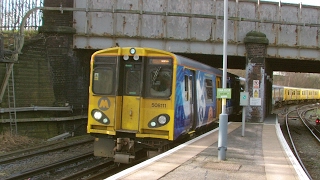 Half an Hour at 216  Birkenhead North Station 1022017  Class 507 508 terminus [upl. by Varuag]