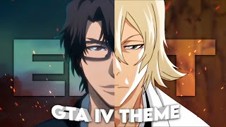 Aizen x Urahara  GTA IV Theme Edit [upl. by Yojenitsirk]